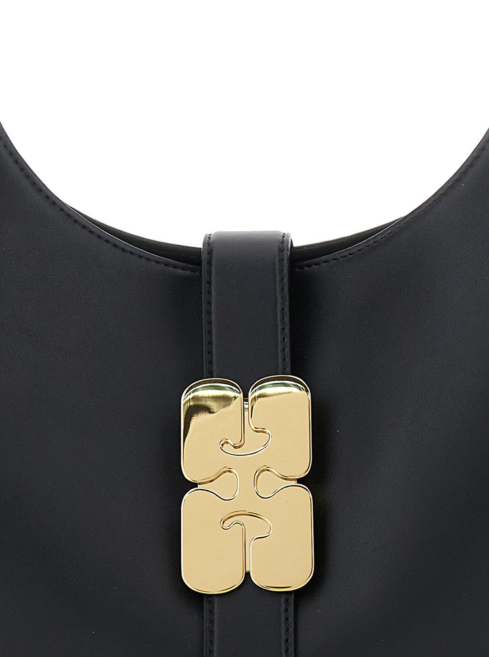 Ganni Women Kat Small Gold - 5