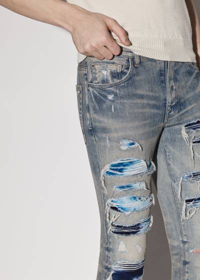 AMIRI TIE DYE BANDANA THRASHER JEAN outlook