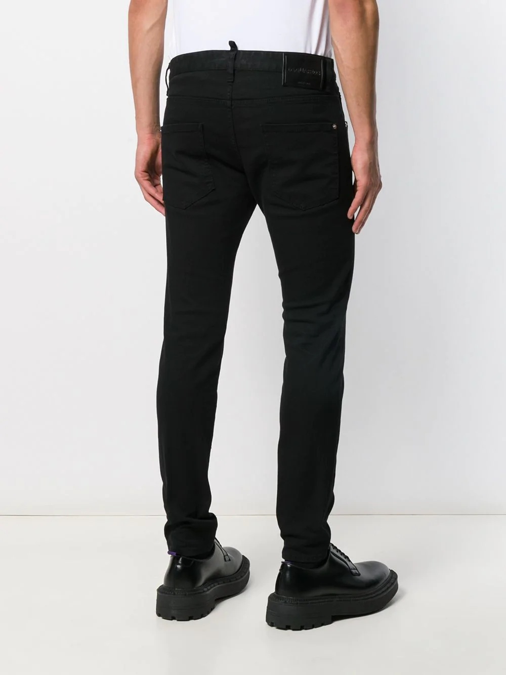 ICON logo skinny jeans - 4