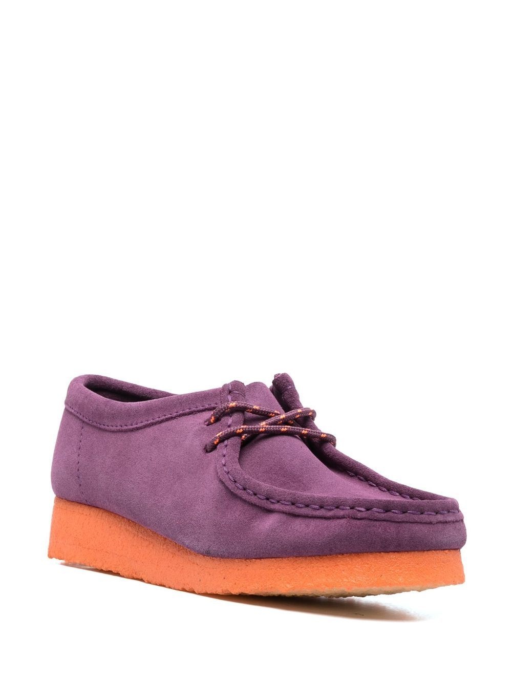 colour-block lace-up loafers - 2