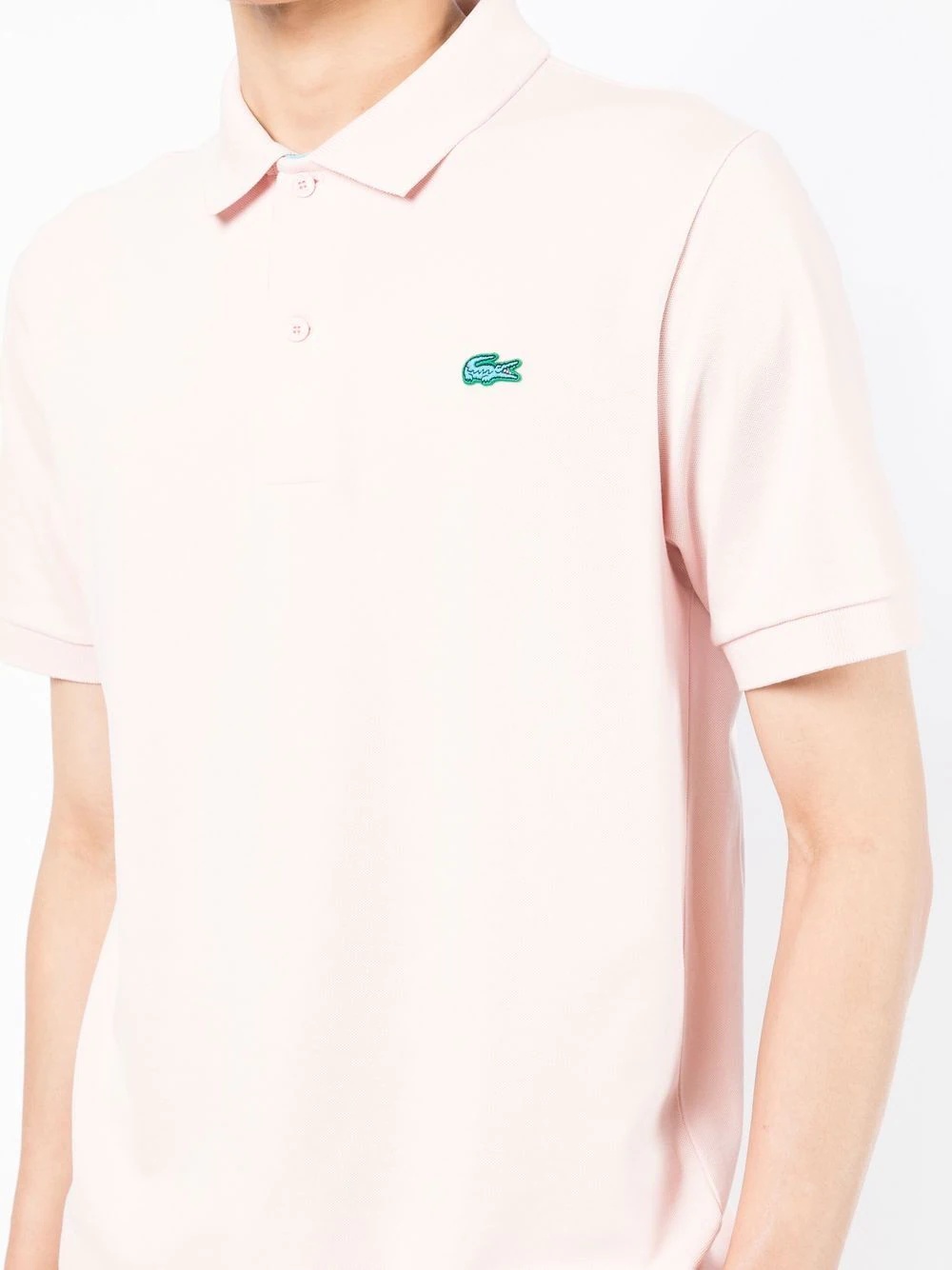 crocodile-patch polo shirt - 5