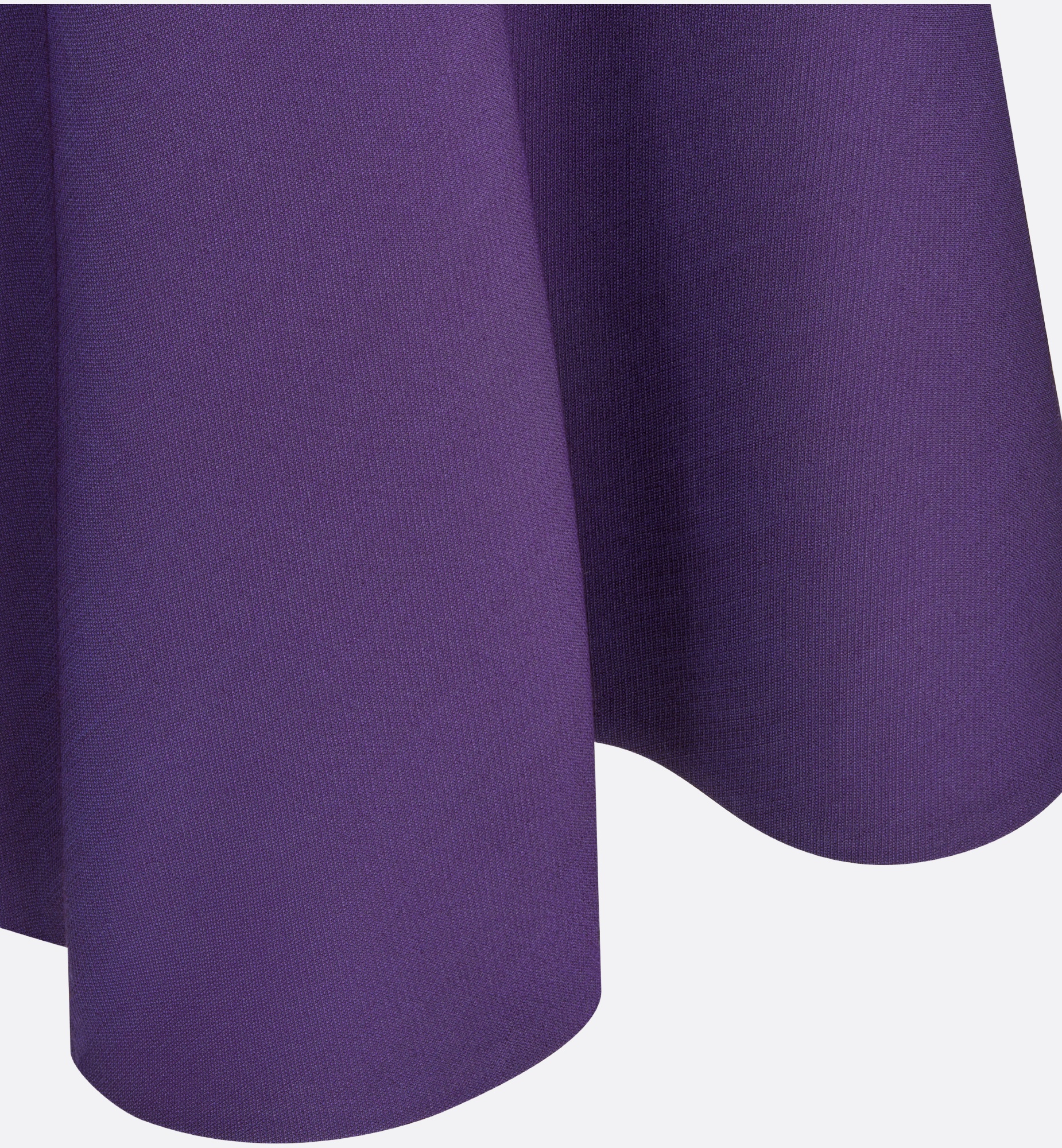 Flared Mid-Length Skirt - 6