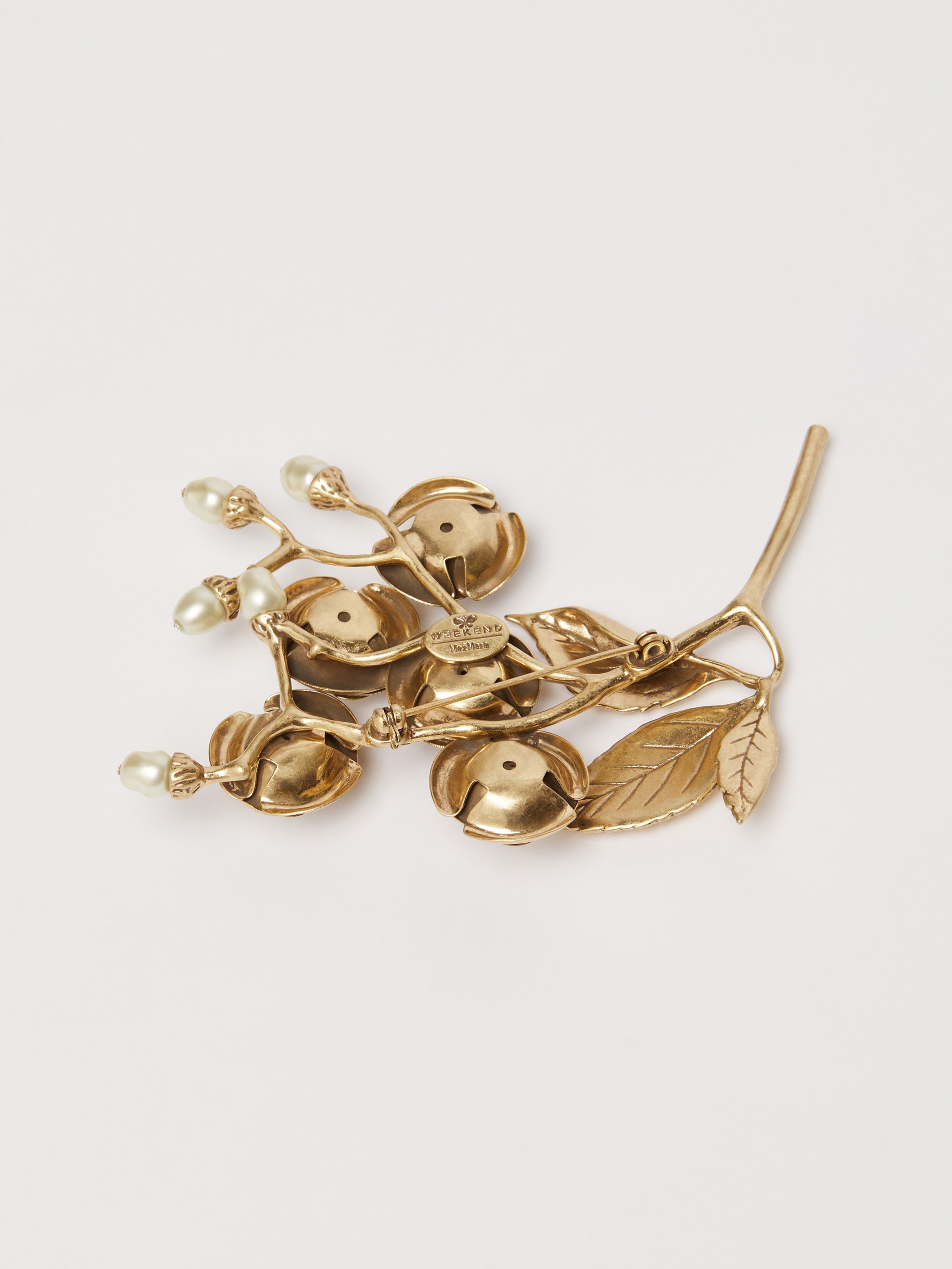 CIVADA Metal flower brooch - 3