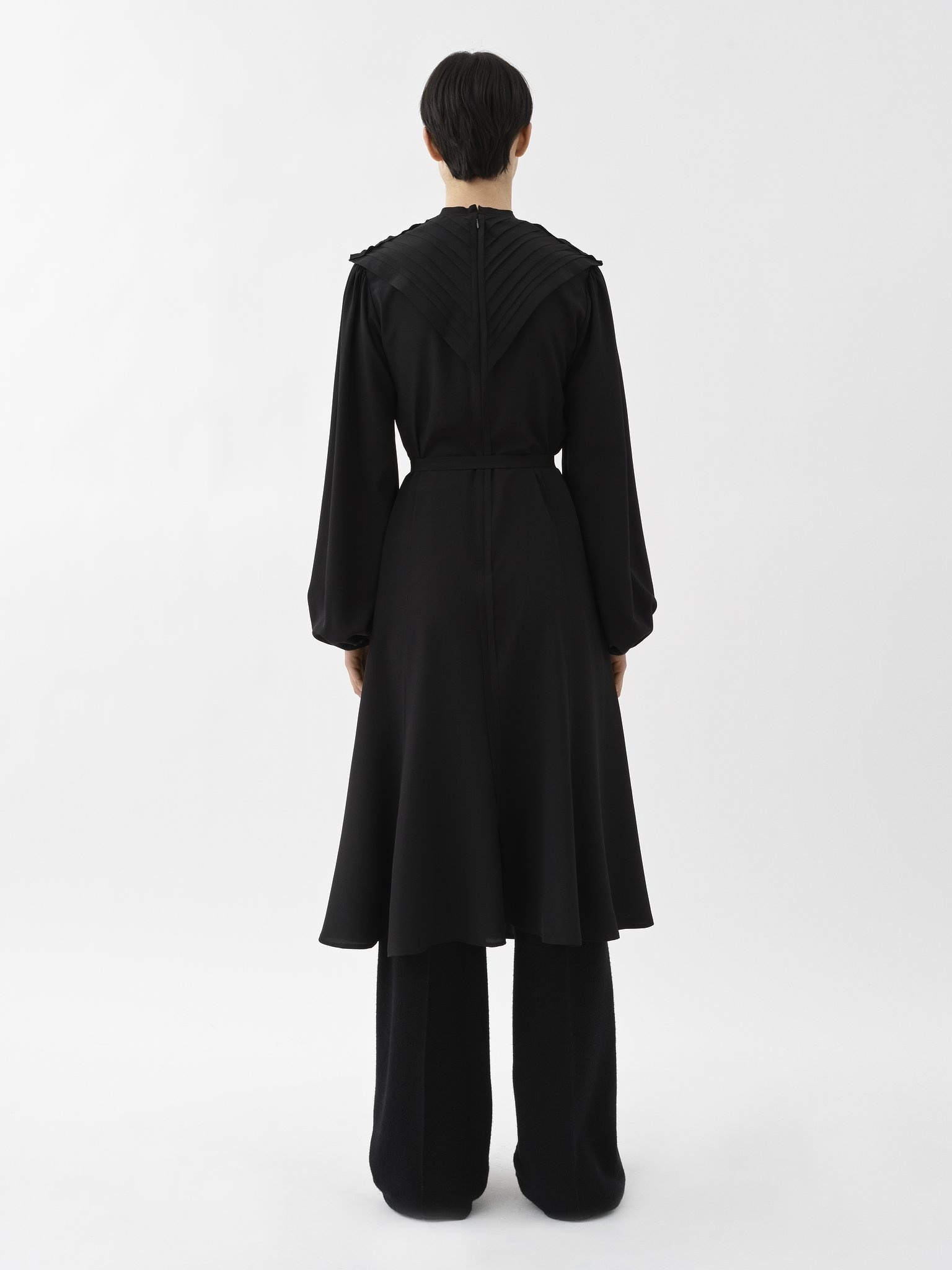 BELTED MIDI DRESS - 4