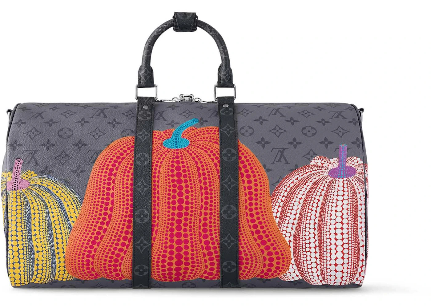 Louis Vuitton LV x YK Keepall 55 Pumpkin Print - 2