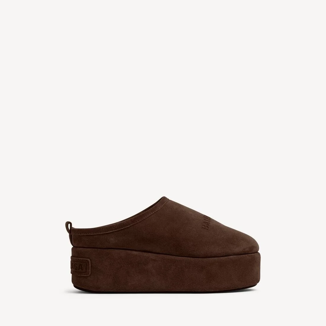 Women's Alaska Soft Platform Mule in Light Espresso - 1