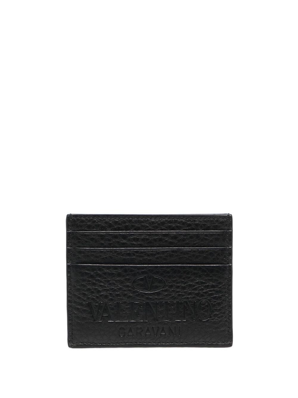 logo debossed card holder - 1