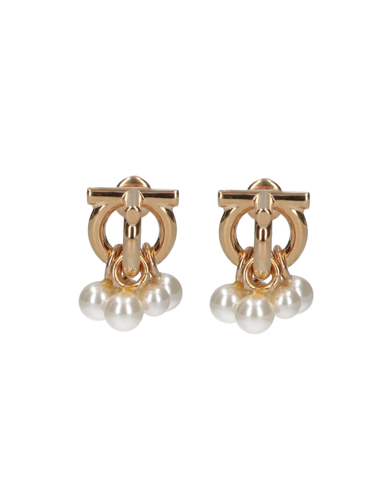 EARRINGS WITH PEARLS "GANCINI" - 3
