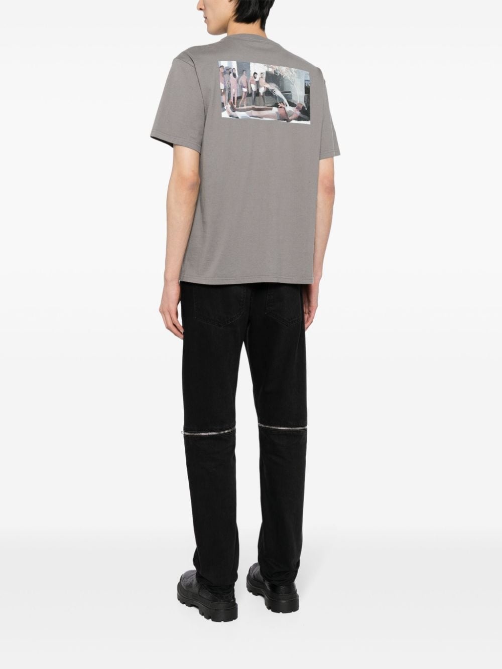 graphic-print cotton T-shirt - 2