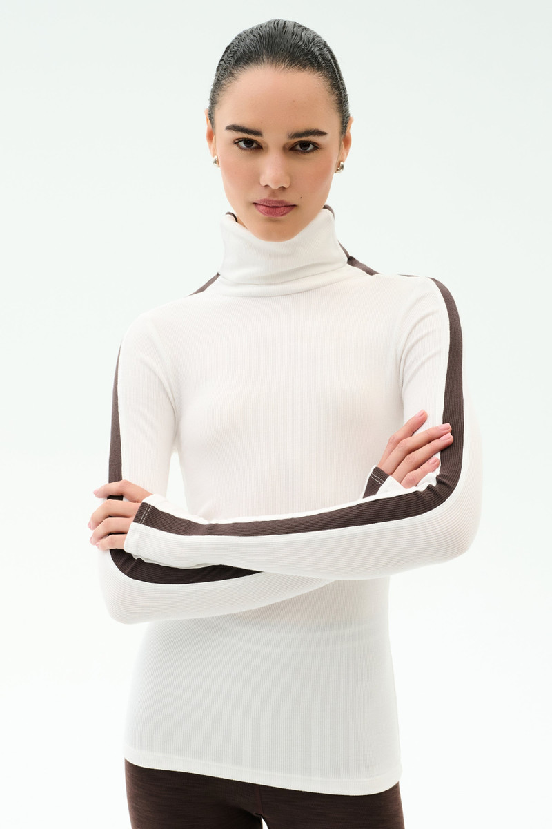 SPLITS59 Jackson Rib Full Length Turtleneck outlook