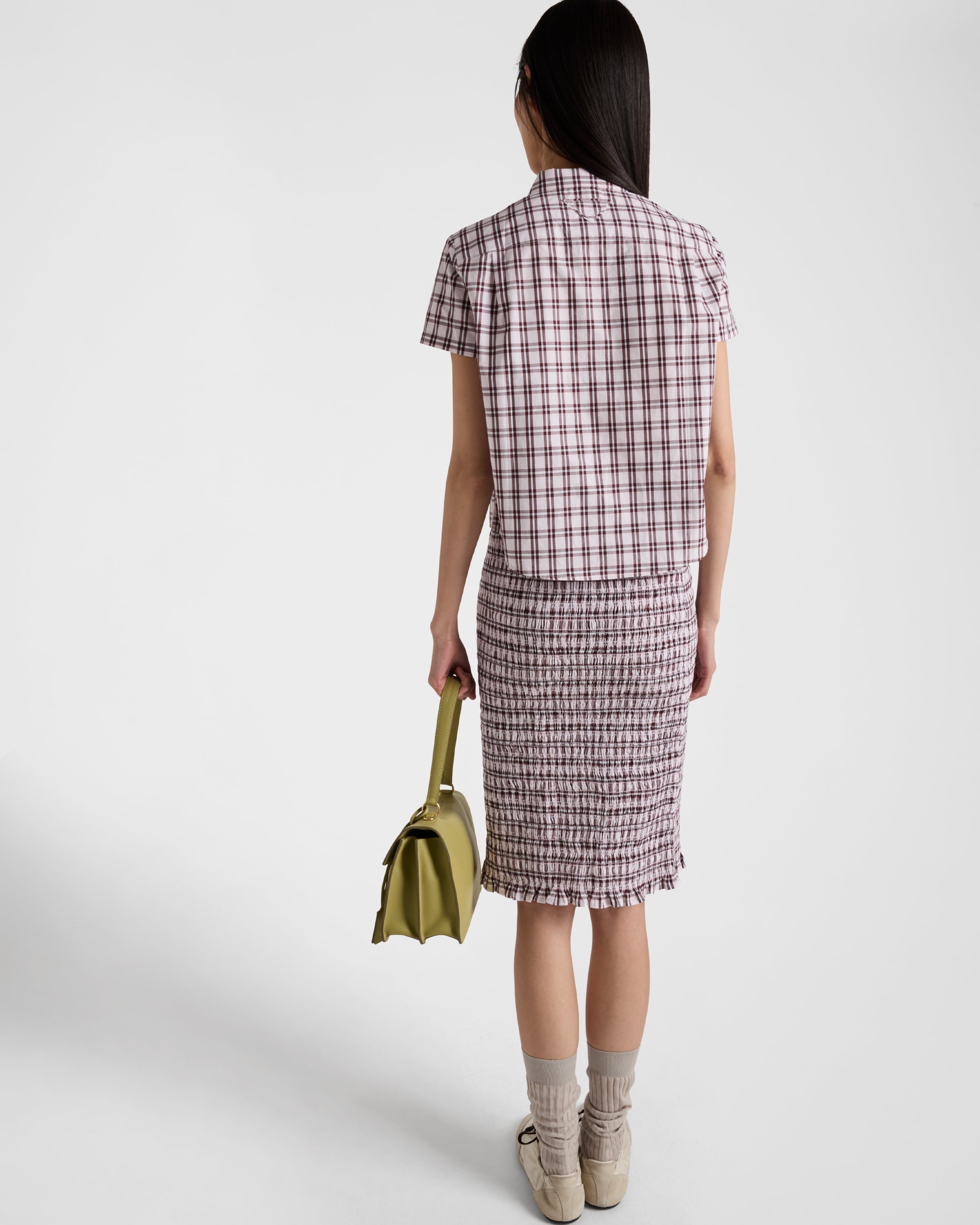 Checked cotton shirt - 5