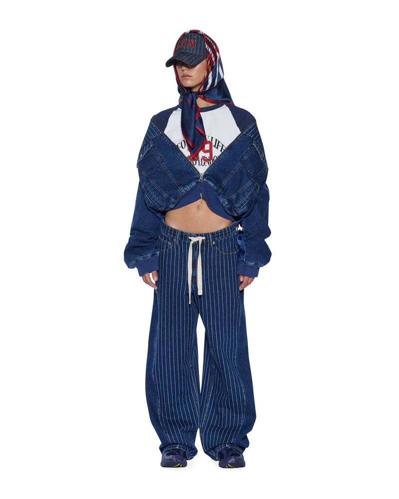 Ksubi DISTRICT BOMBER MAYFAIR BLUE SPLICED outlook