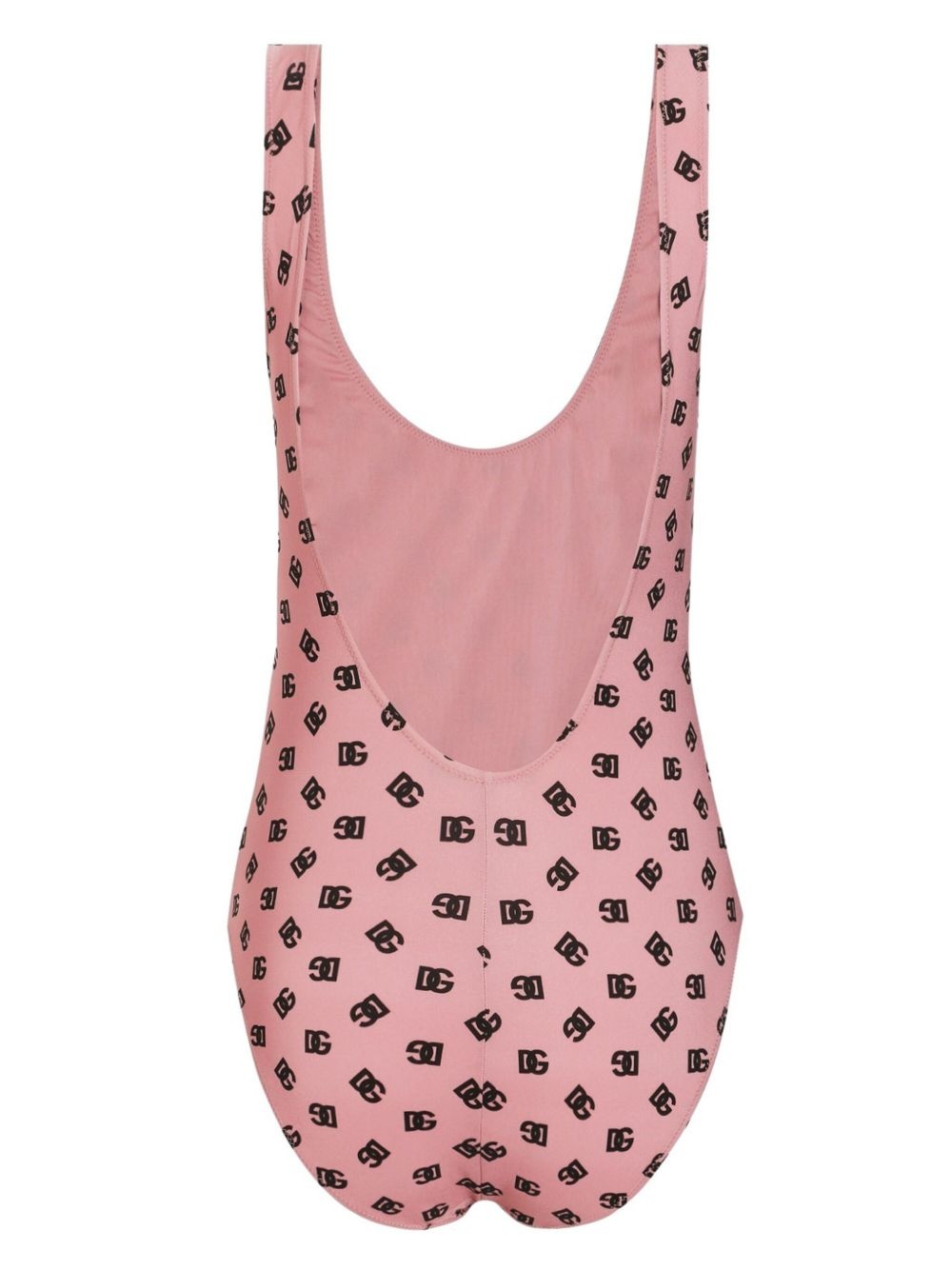 logo-print swimsuit - 2