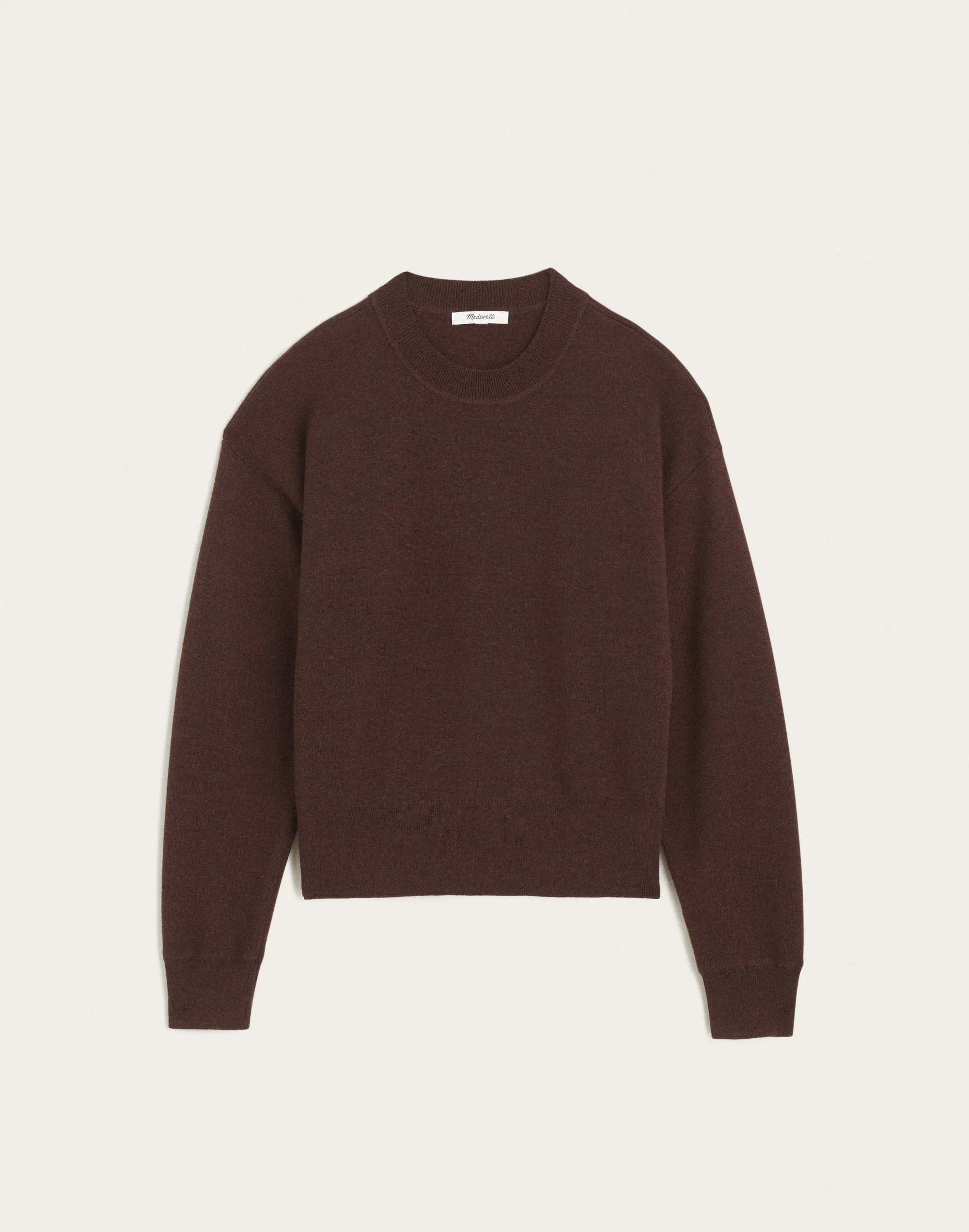 The Shae Crewneck Sweater in Merino-Silk Blend - 1