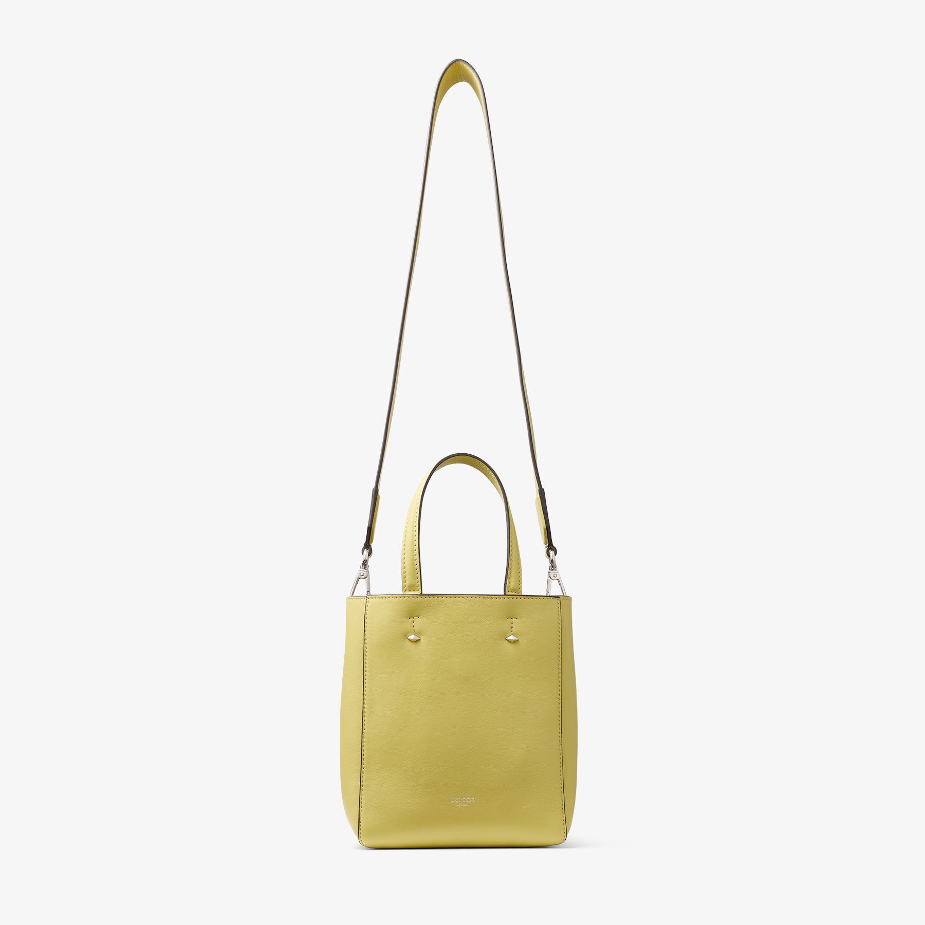 Lenny North-South S
Yellow Embossed Leather Tote Bag - 5