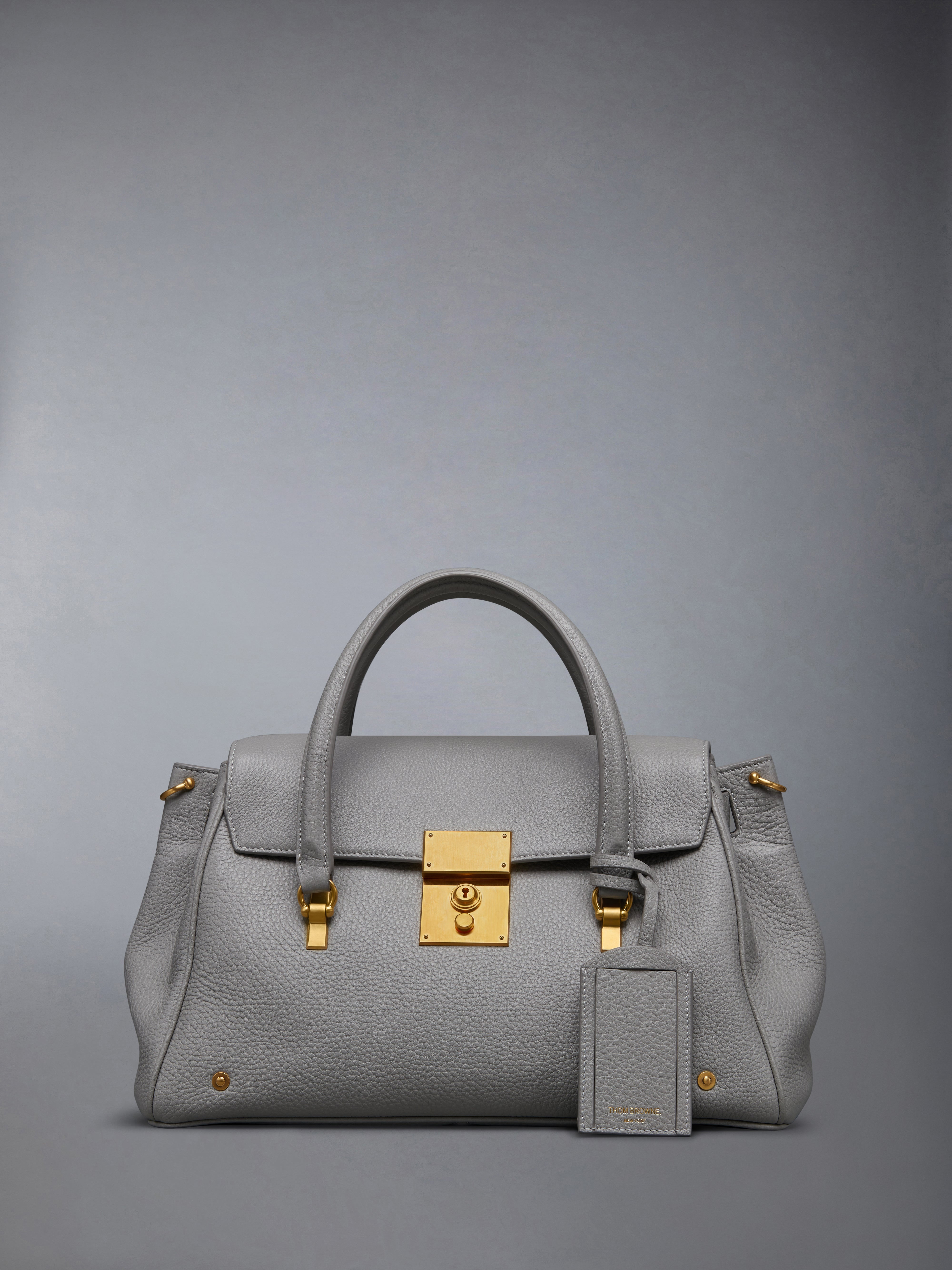 Soft Pebble Grain Shoulder Strap Mr. Thom Luggage Bag - 1