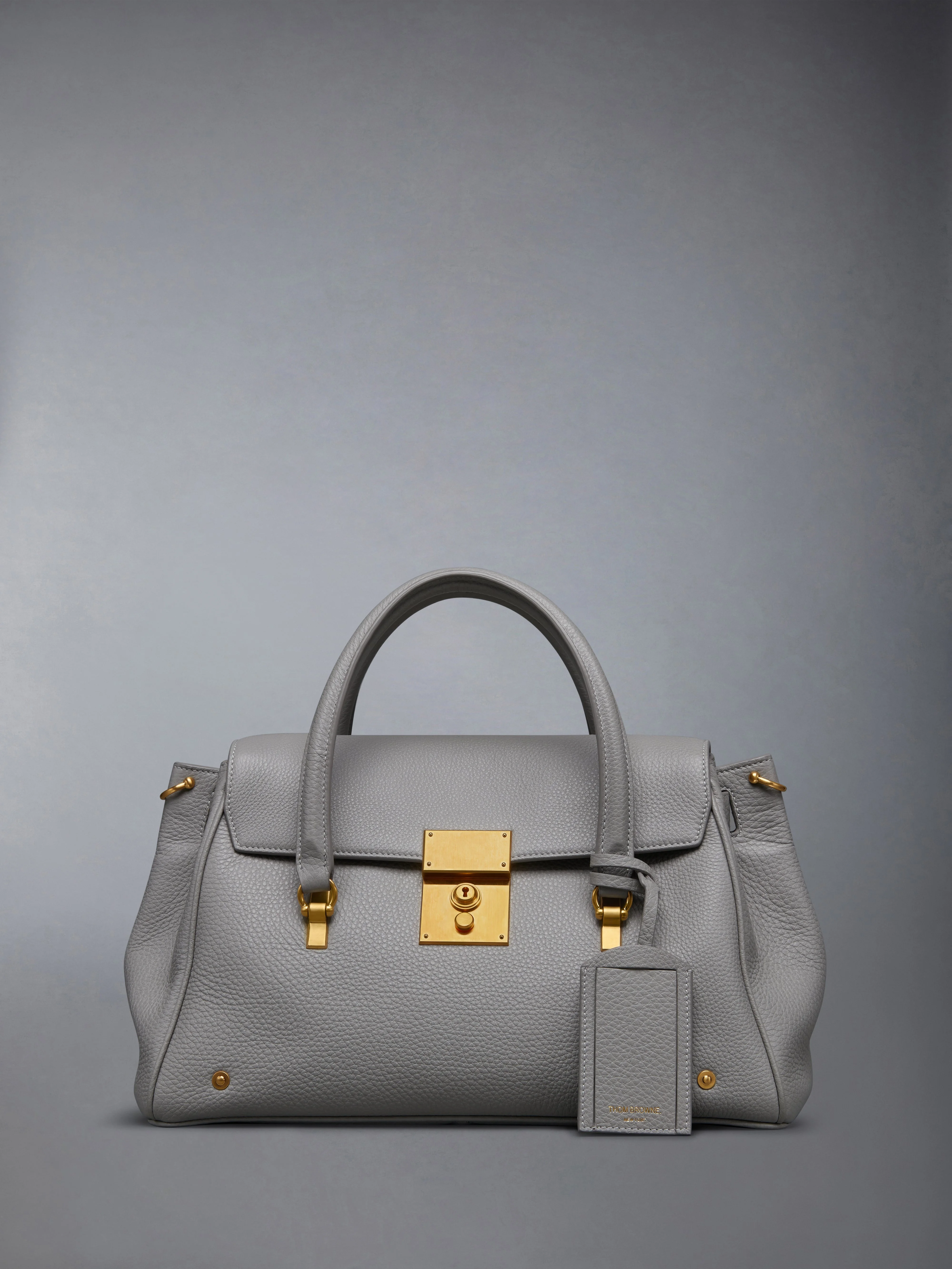 Soft Pebble Grain Shoulder Strap Mr. Thom Luggage Bag - 1