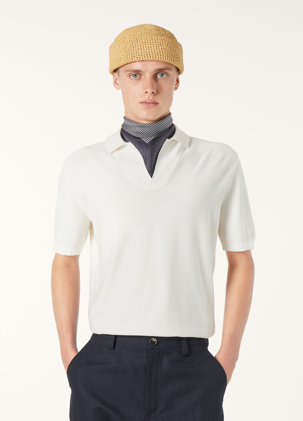Buttonless Polo Shirt - 4