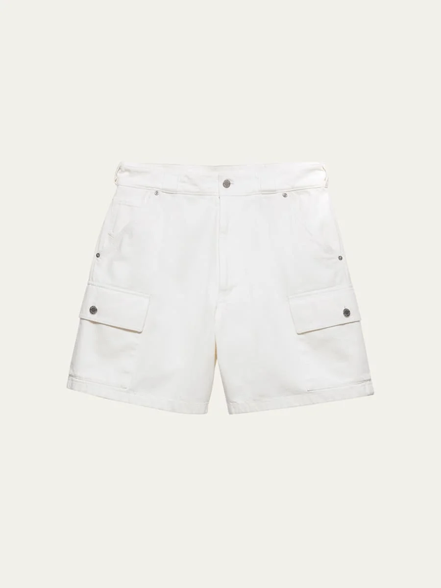 Men's Denim Bermuda Shorts - 1