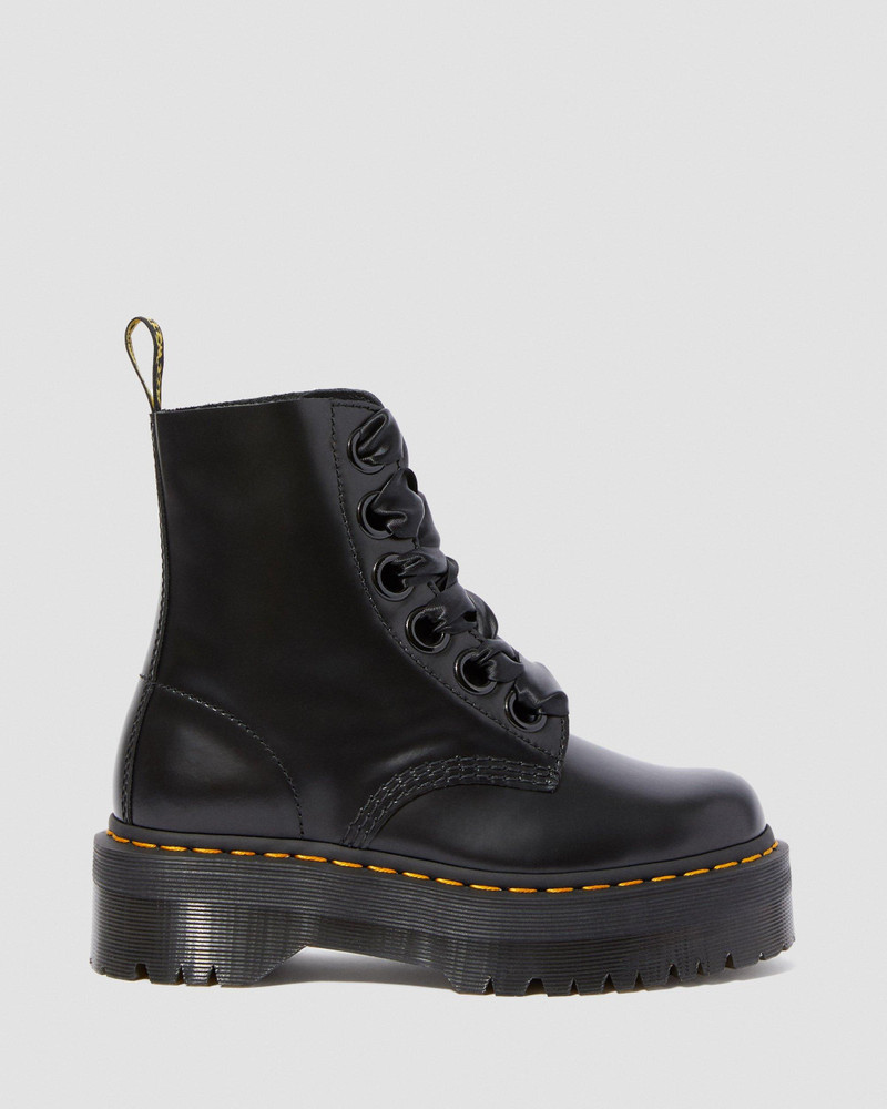 Molly Women's Leather Platform Boots - 1