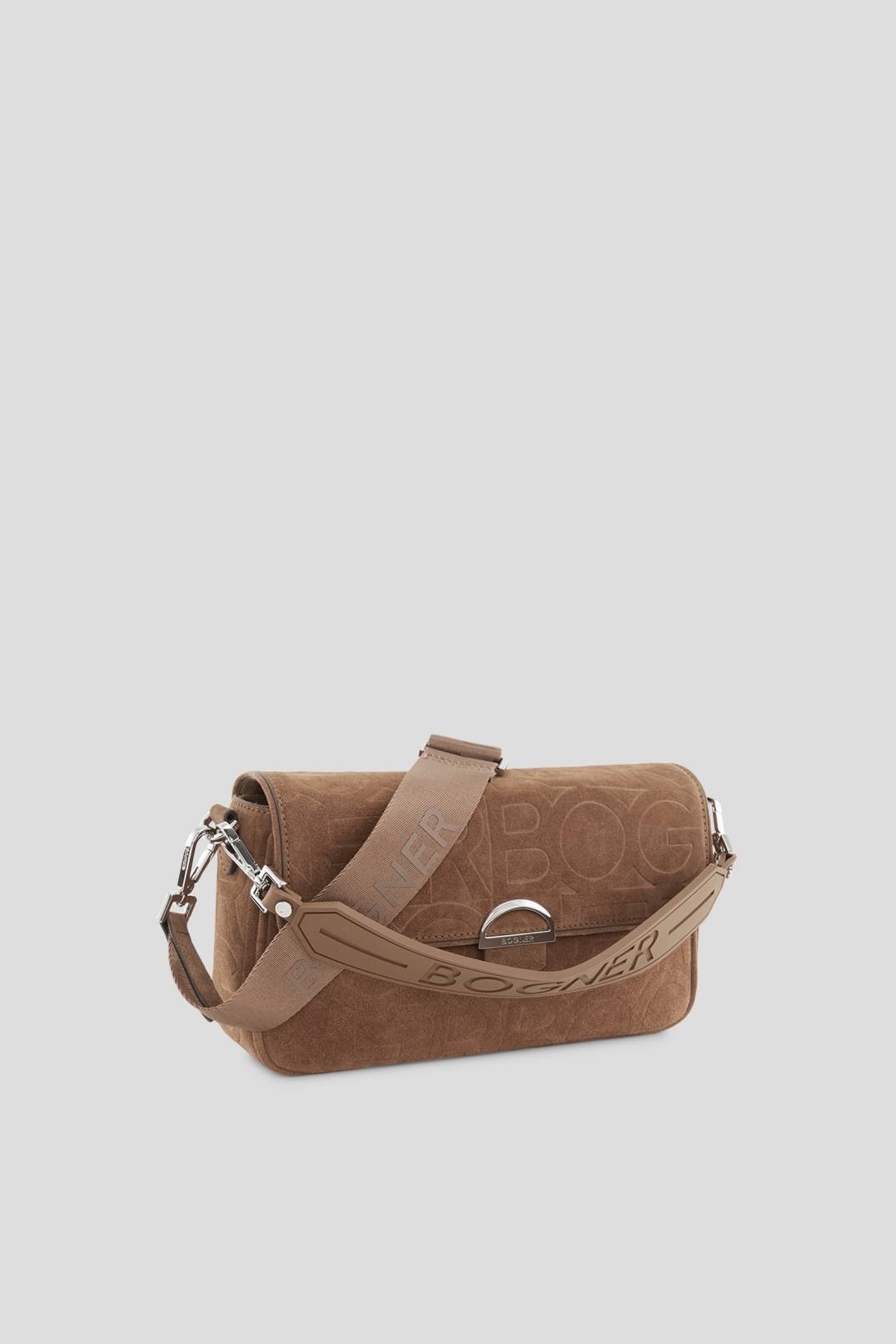 TENNA VELLUTO NERA SHOULDER BAG IN COGNAC - 2