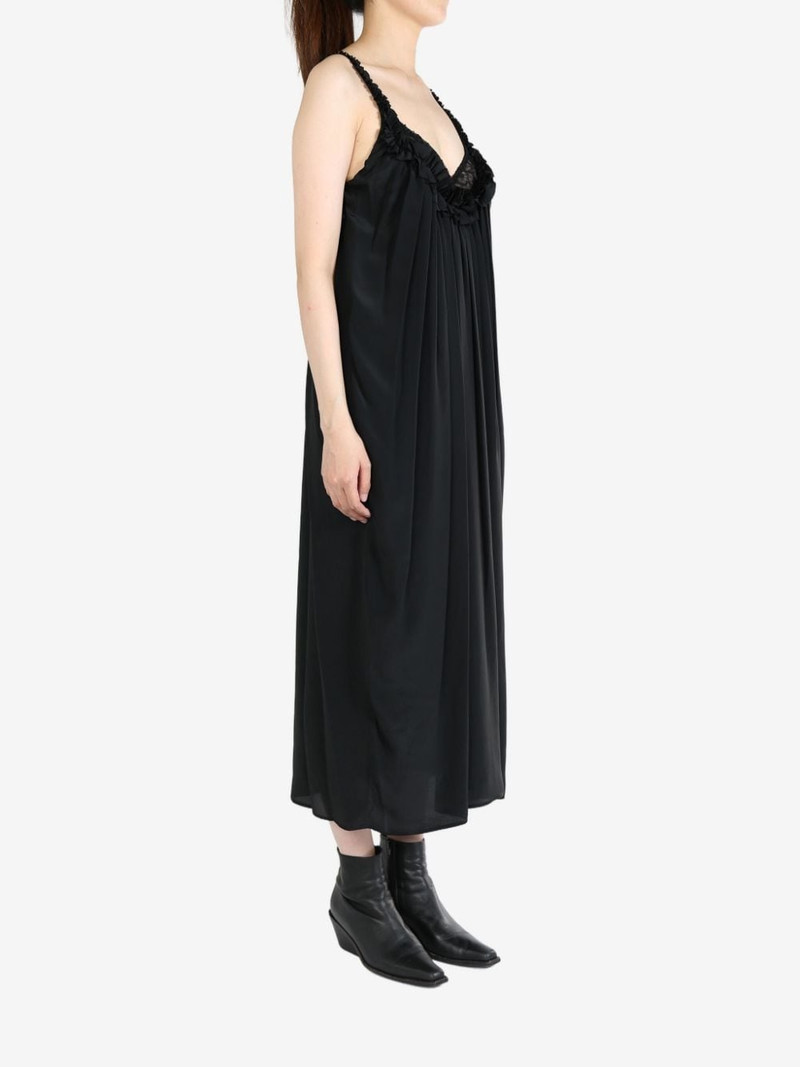 Simone Rocha lace-up satin dress outlook