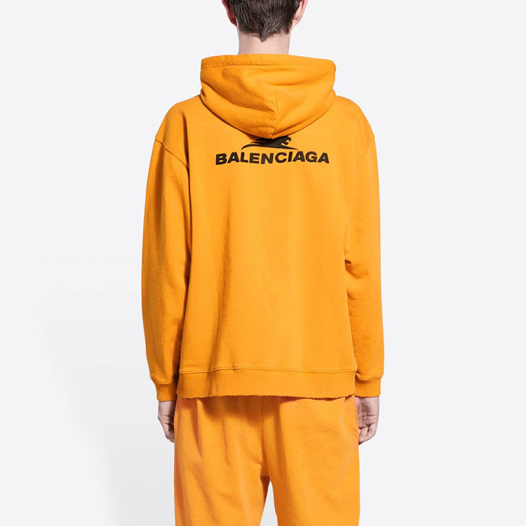 Balenciaga Year Of The Tiger Hoodie Medium Fit 'Orange' 600583TLVI67702 - 5
