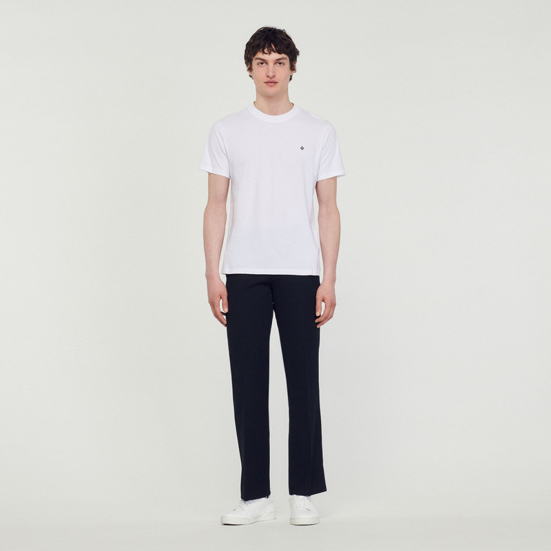 T-SHIRT WITH SQUARE CROSS PATCH 3