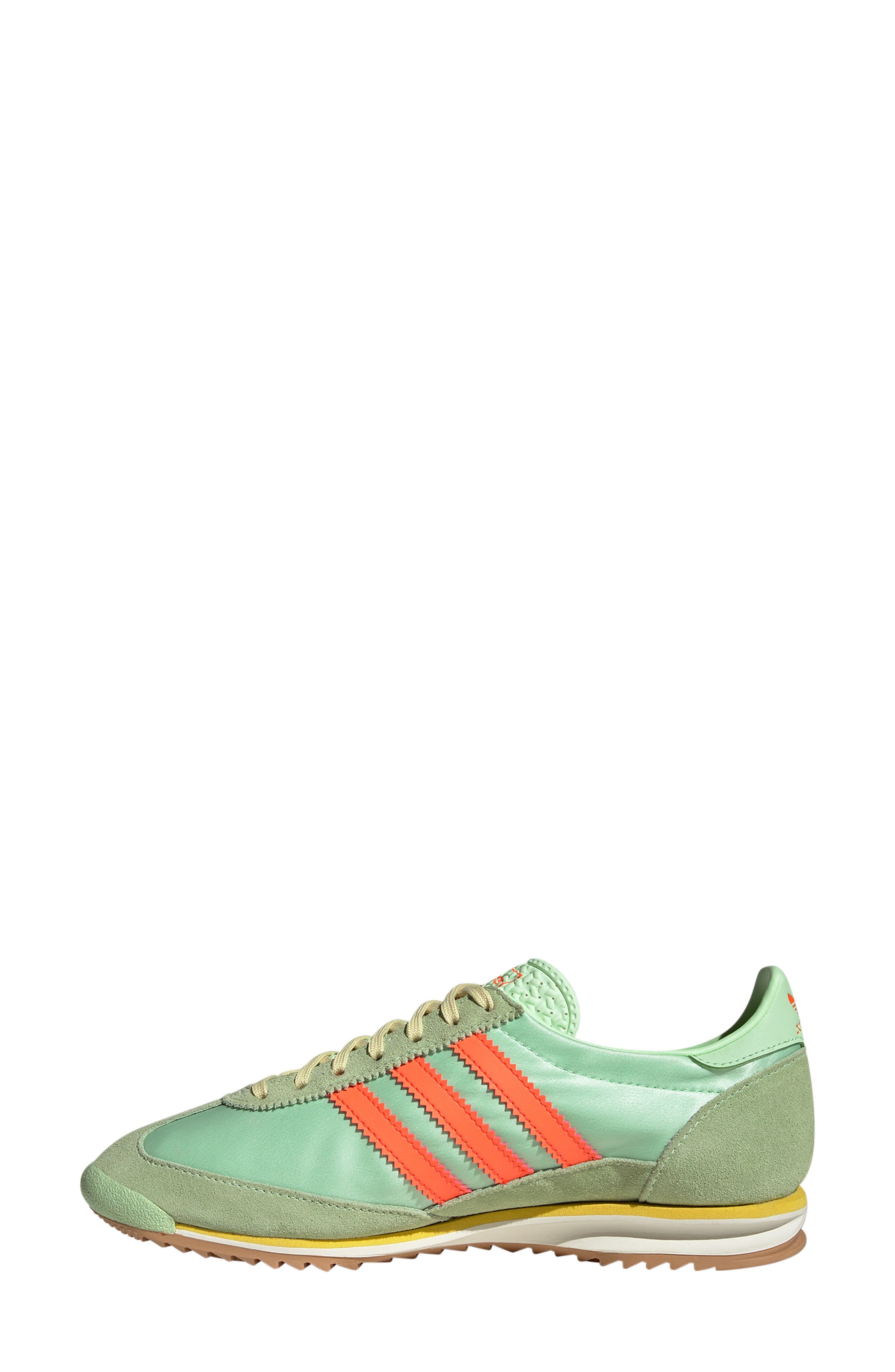 adidas SL 72 Sneaker in Green Spark/Orange/Off White at Nordstrom - 6