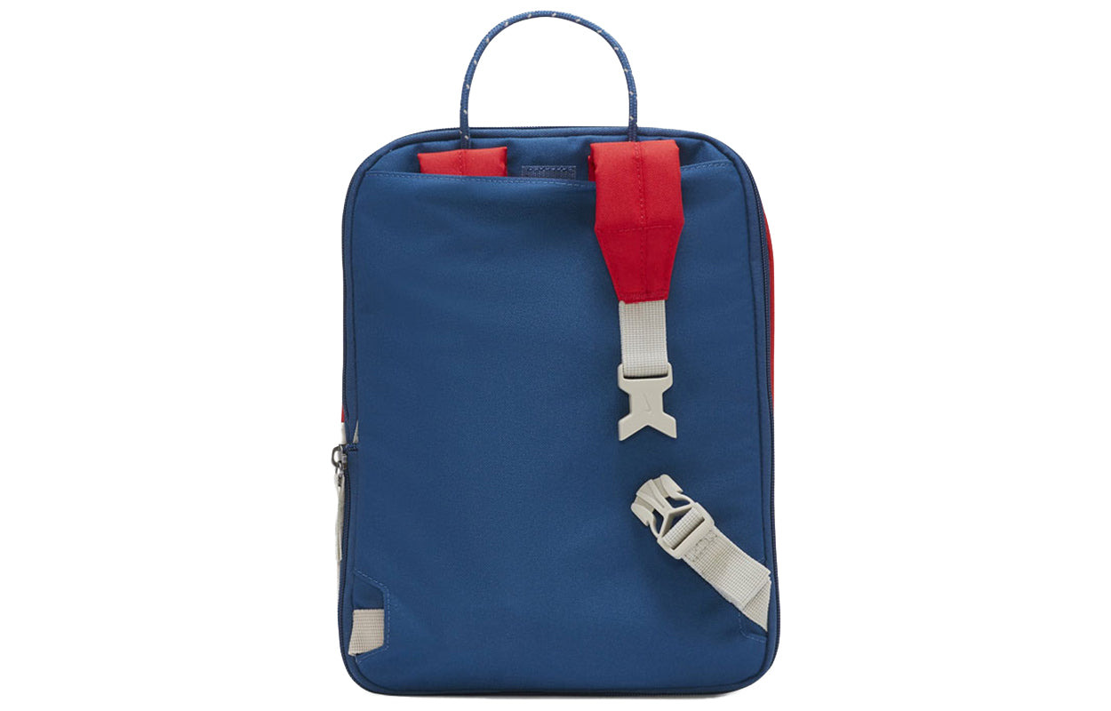 Nike Athleisure Casual Sports Colorblock backpack Navy Blue BA5927-476 - 4