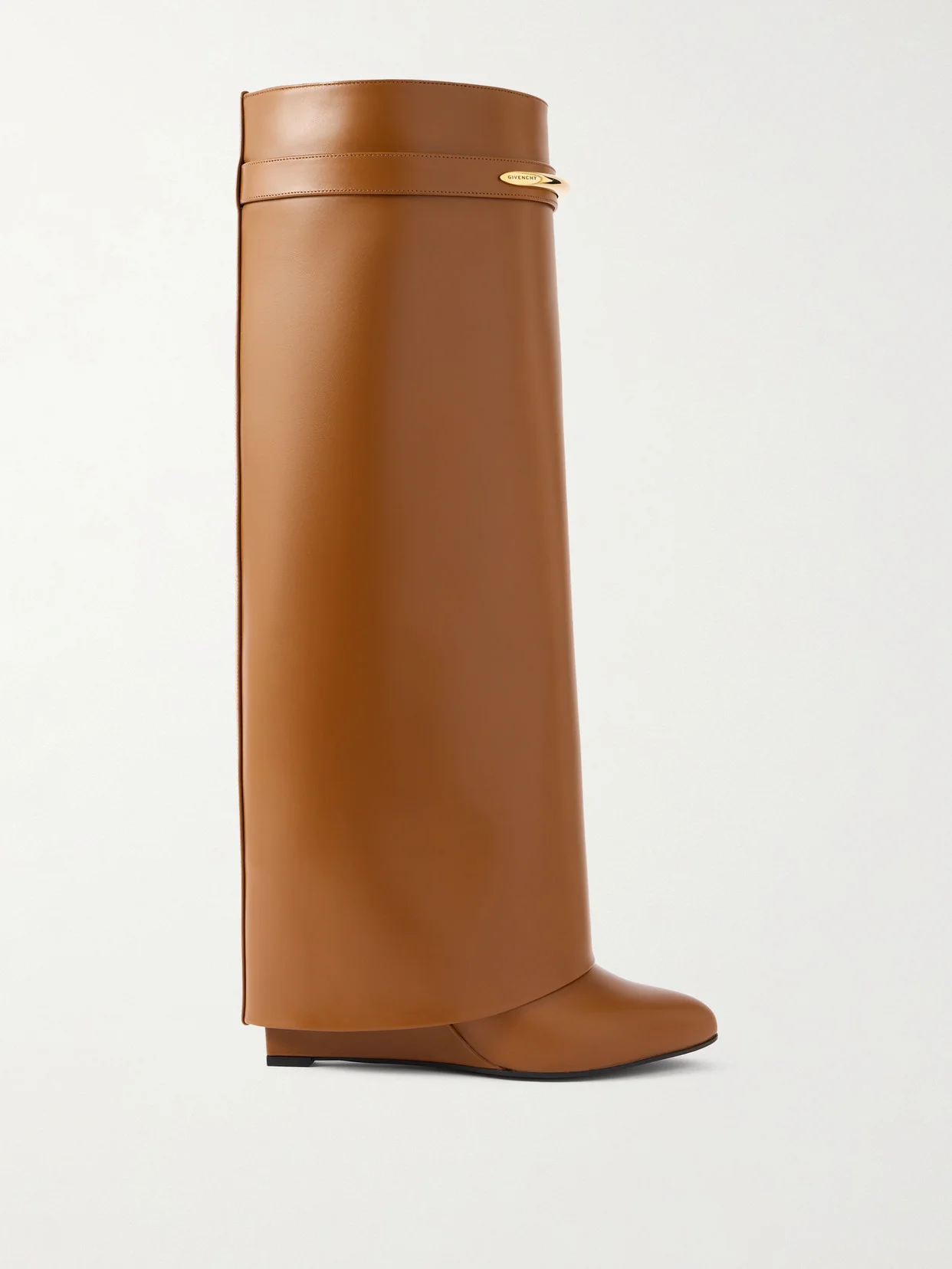Shark Leather Knee Boots - 1