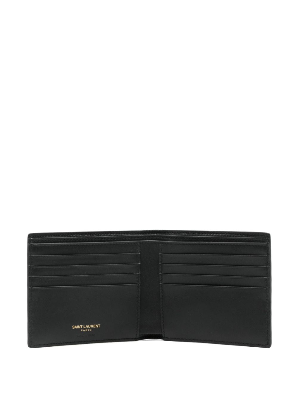 Saint Laurent Men Leather Wallet - 2
