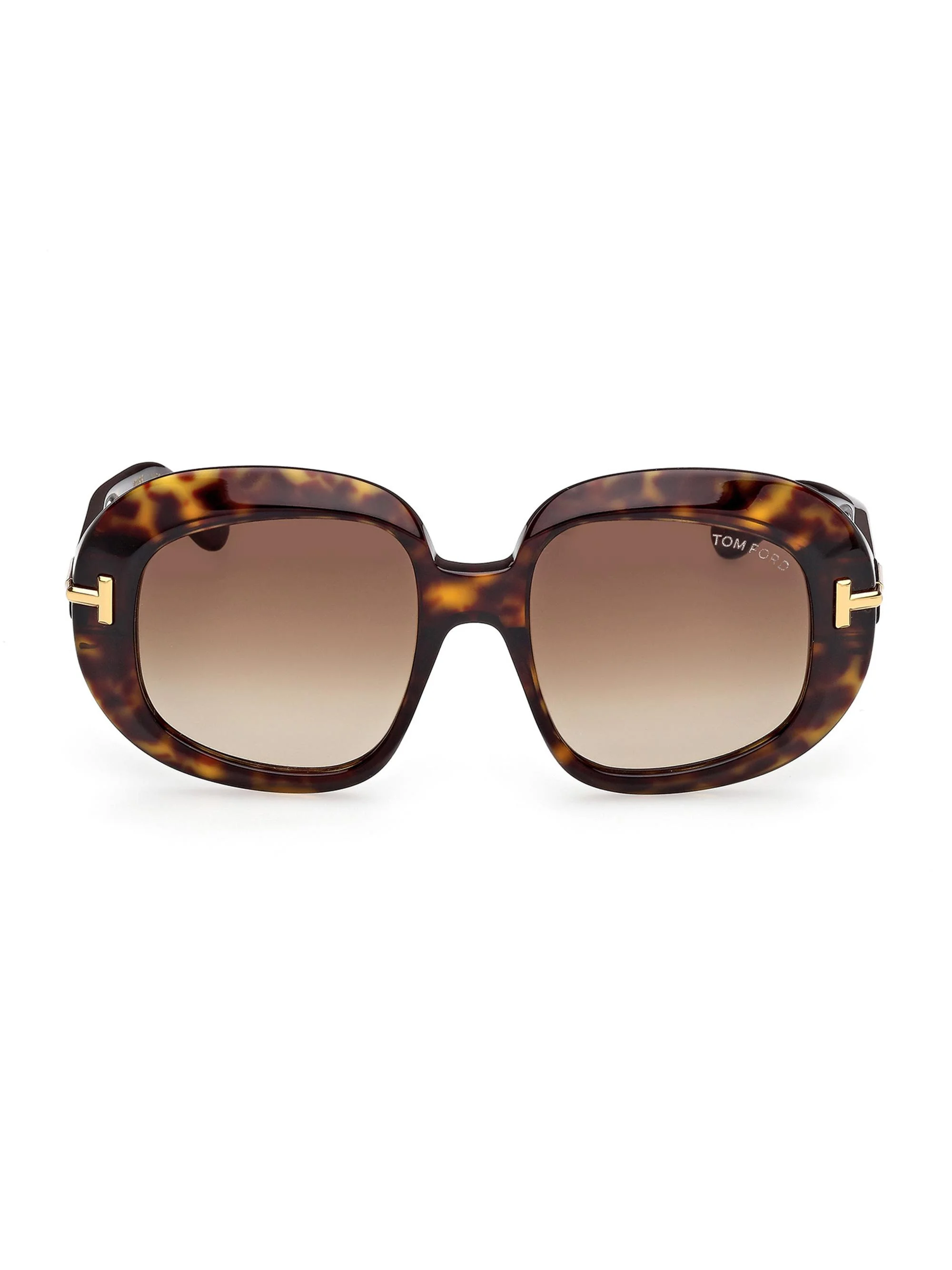 Women's ICON 53MM Round Sunglasses - Dark Brown - 1