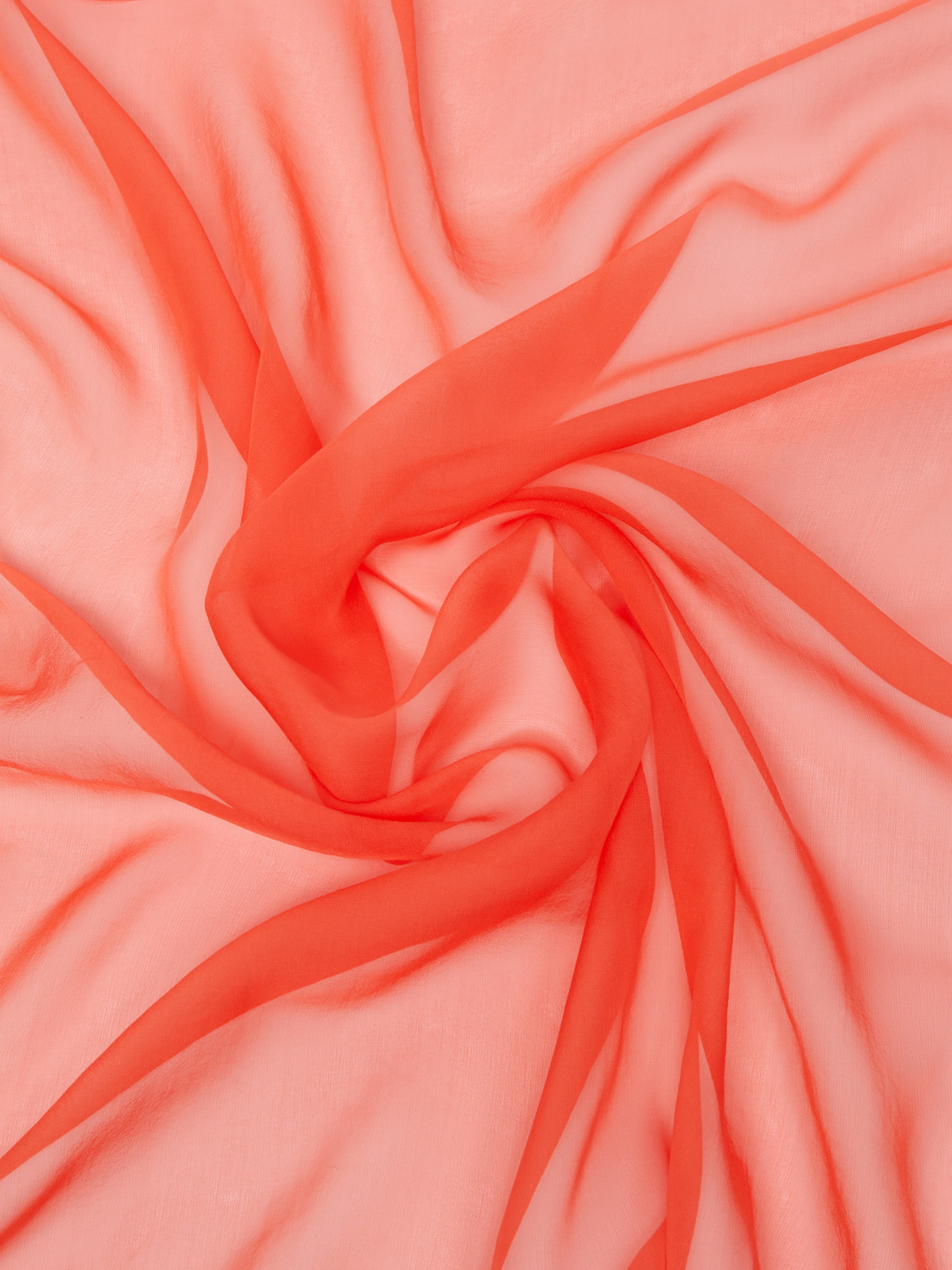 RIVERA Silk chiffon stole - 3