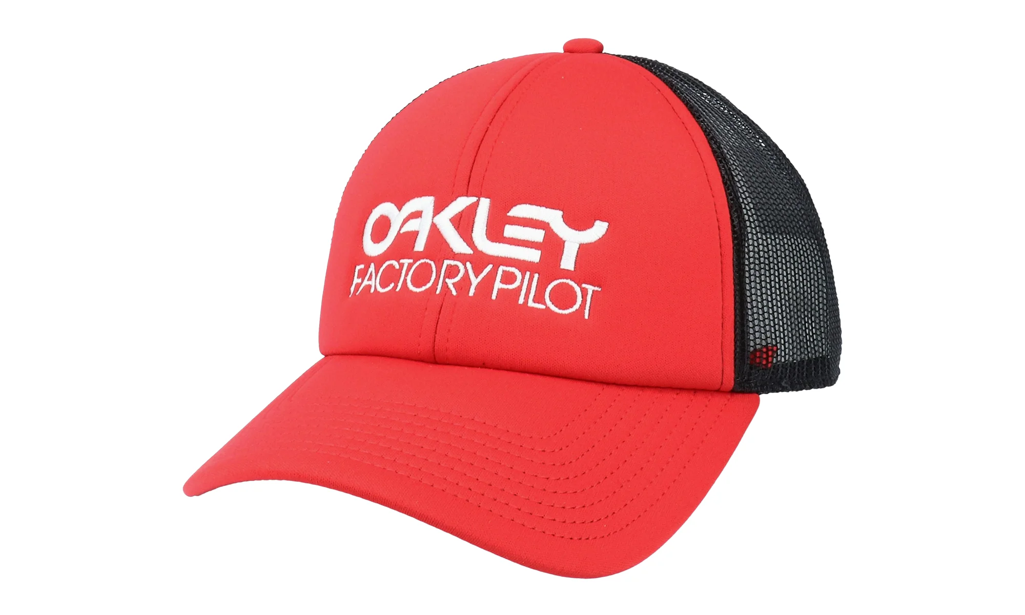 Factory Pilot Trucker Hat "Redline / Uniform Grey" FOS900510 9S6 - 1