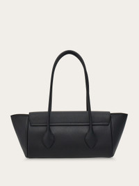 【FERRAGAMO】Small Iconic Tote Bag/追跡+関税+全国送料込み FERRAGAMO Large F. Signature Raffia & Leather Tote Bag