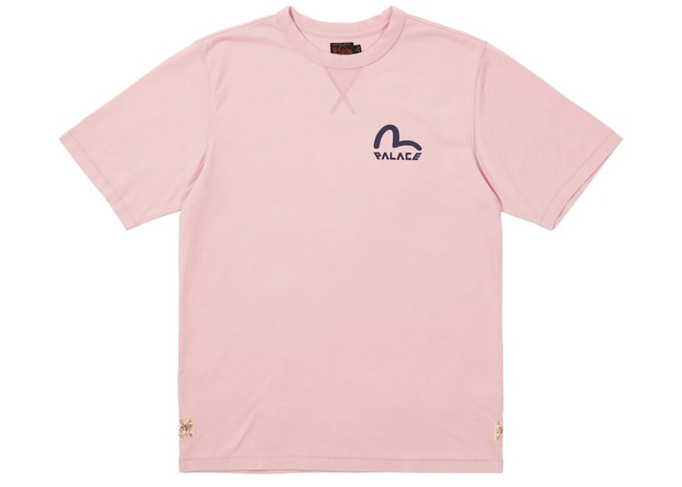 Palace x Evisu Seagull T-shirt Pink Nectar - 2