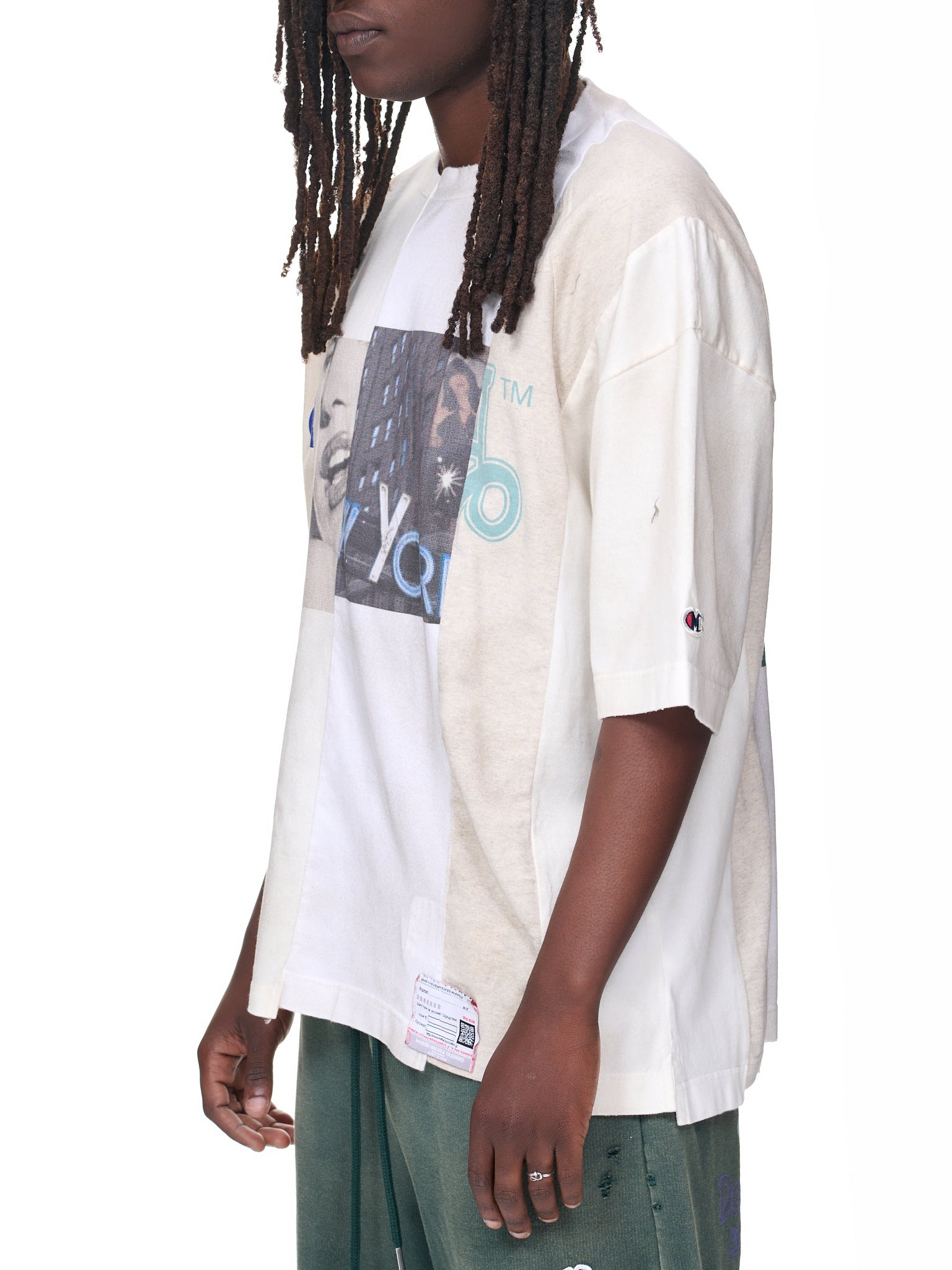 Paneled Vintage T-Shirt - 2