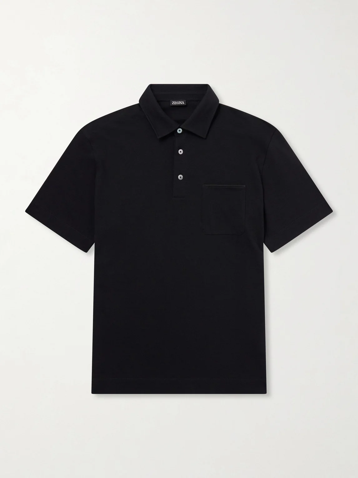 Cotton-Jersey Polo Shirt - 1