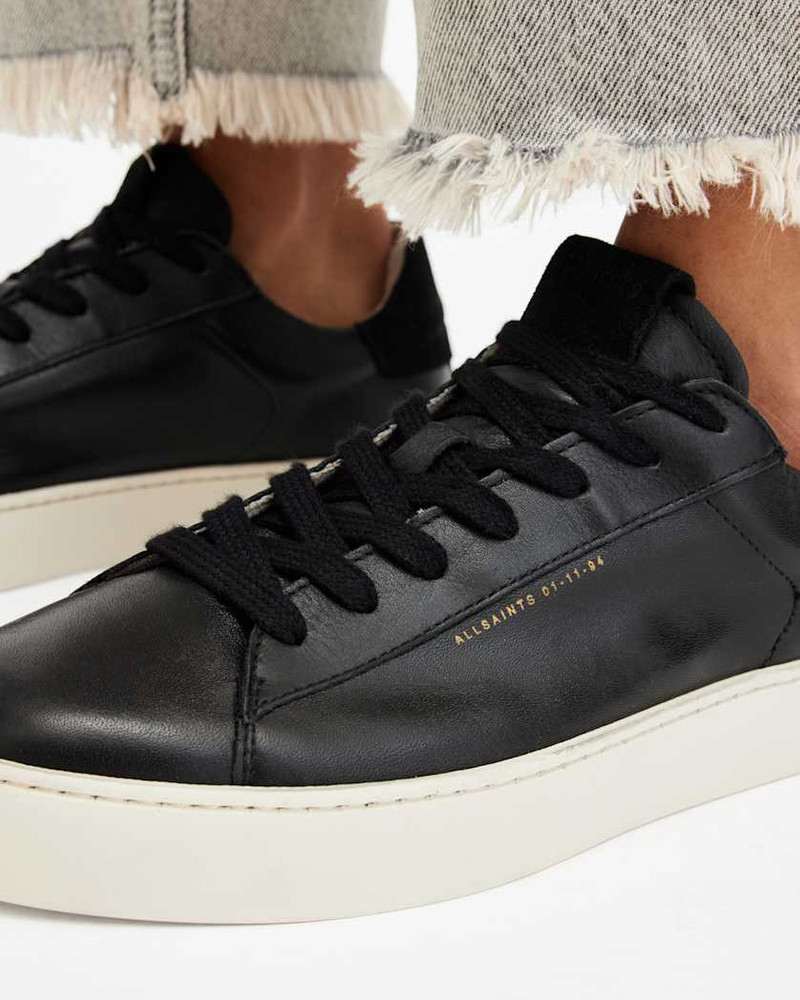 SHANA LOW TOP LEATHER SNEAKERS 4