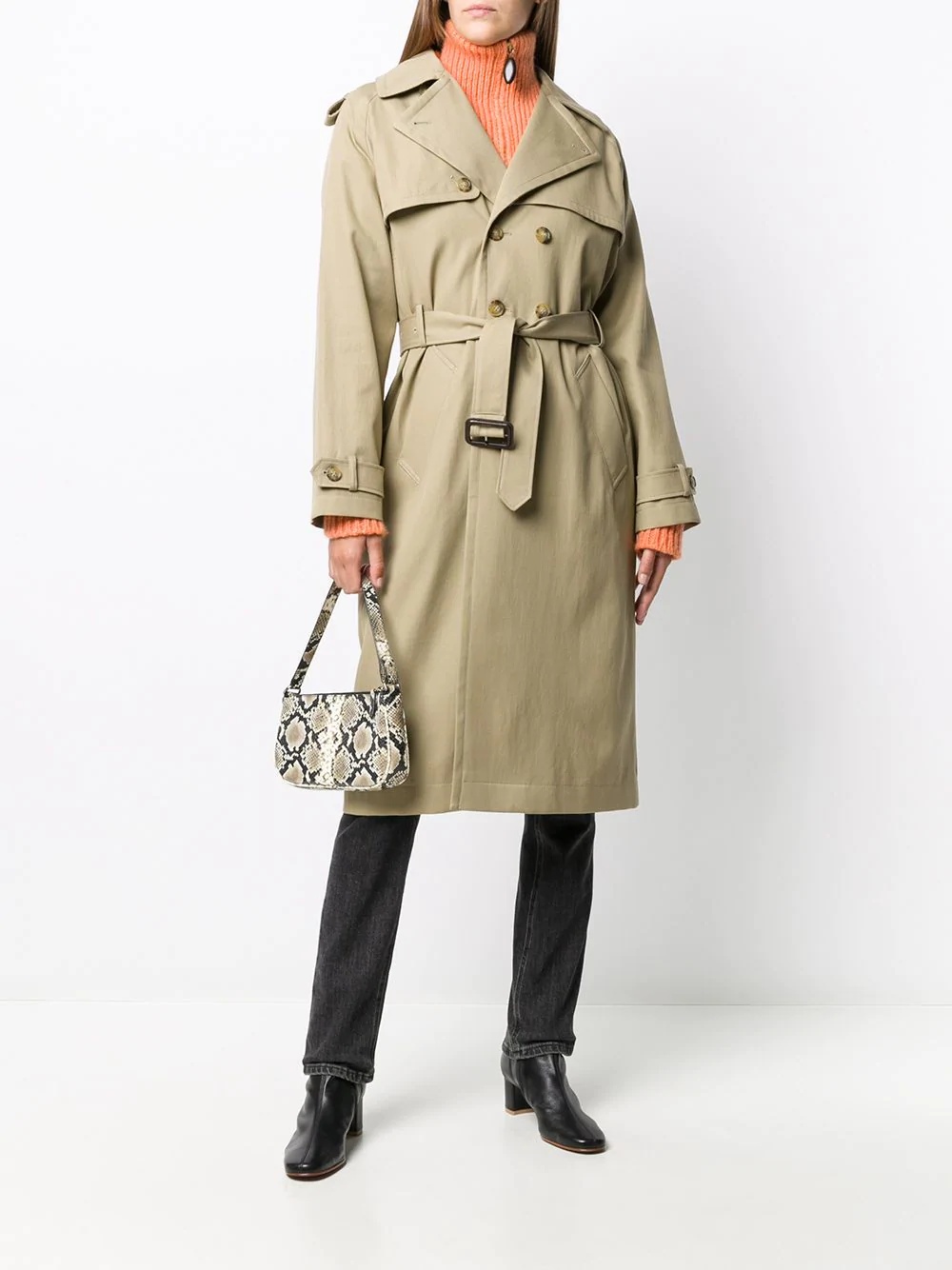 Simone double-breasted trench coat - 2