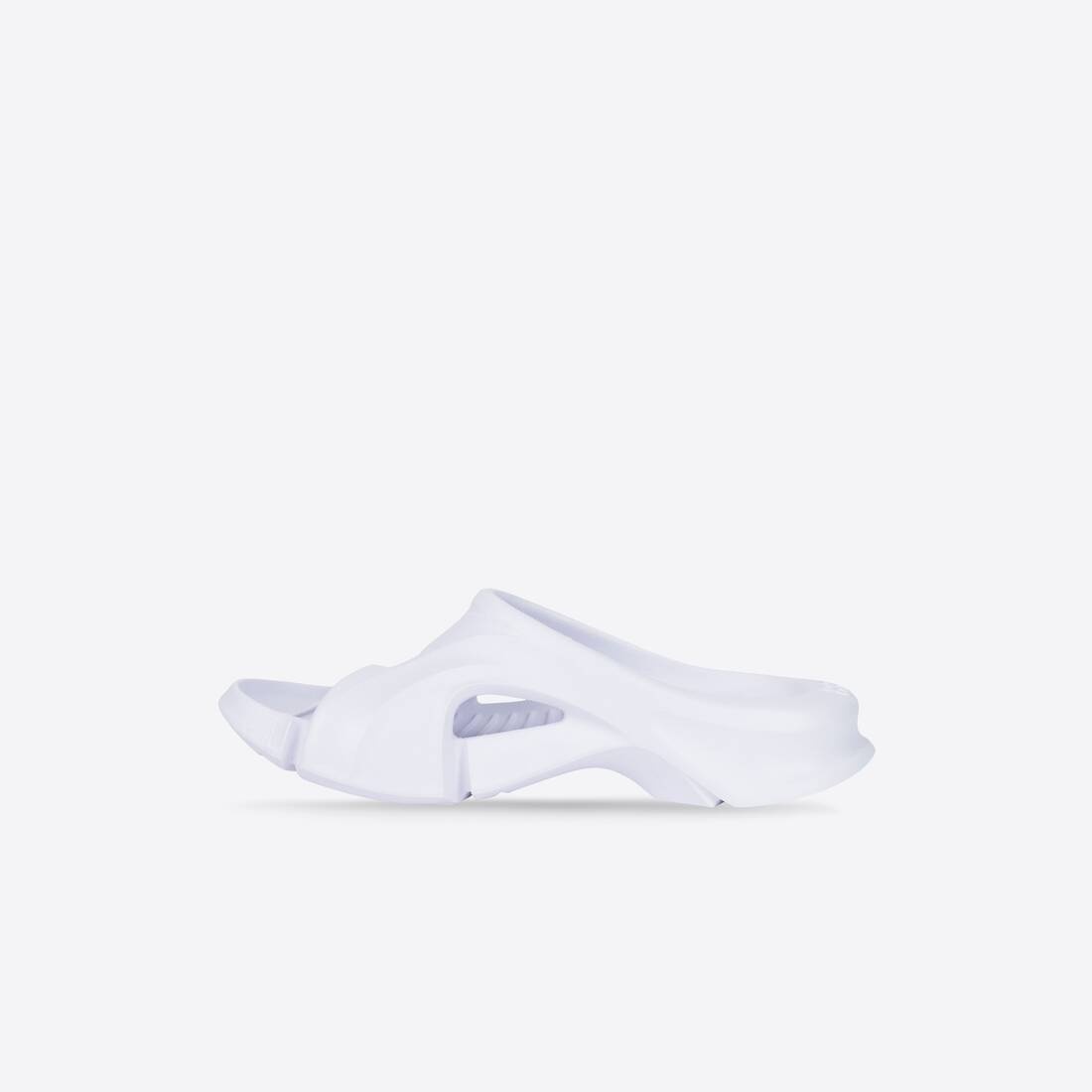 Women's Mold Slide Sandal in White - 4