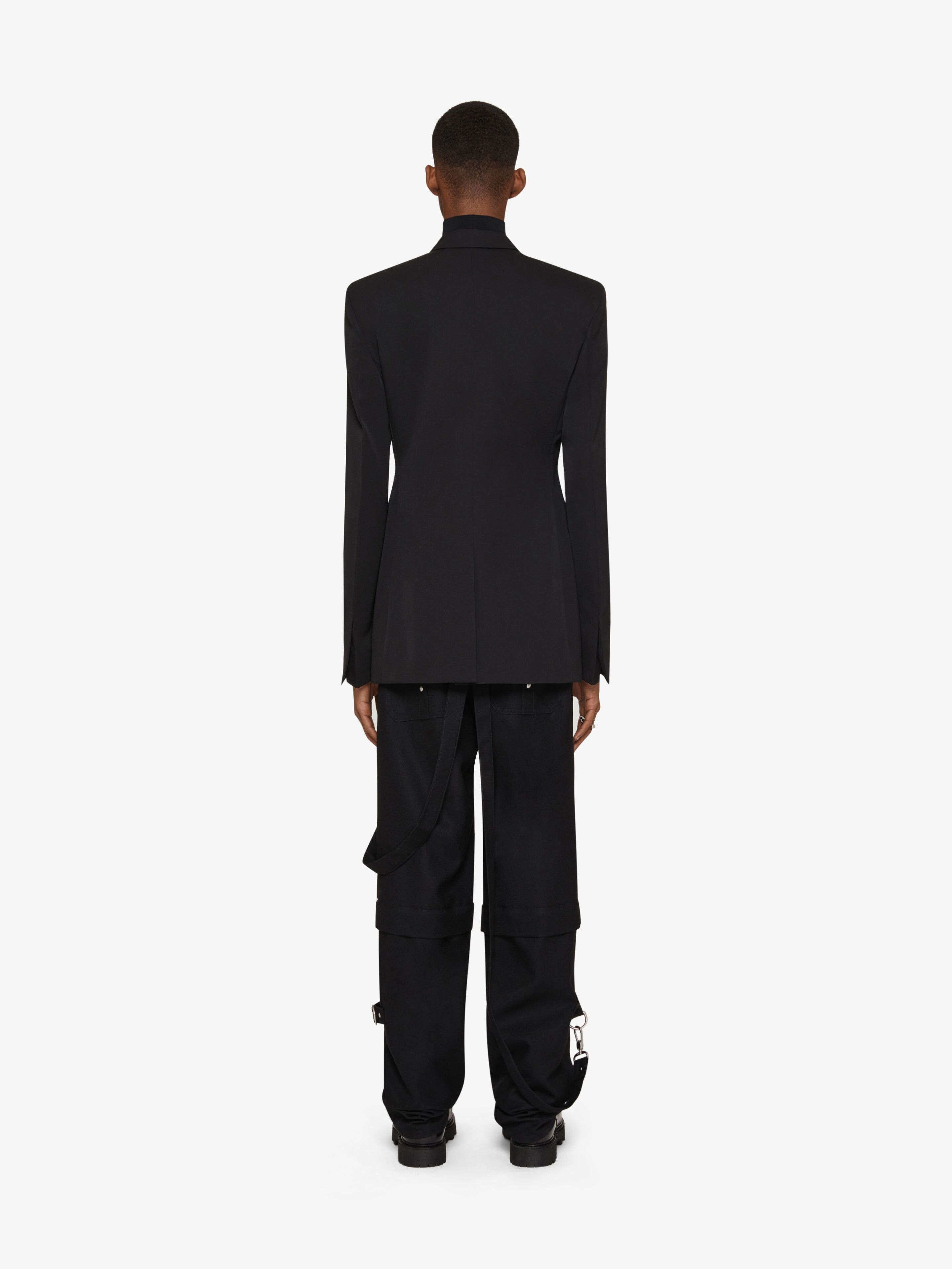 EXTRA FITTED JACKET IN WOOL - 4