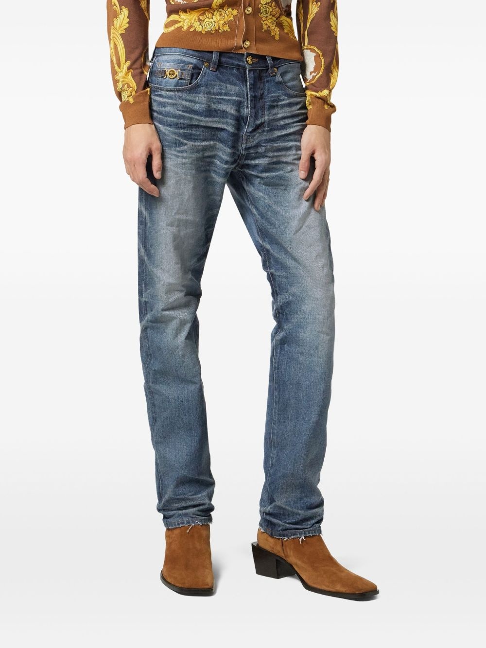 straight-leg jeans - 3