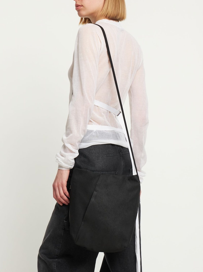 Myra waxed cotton pocket bag - 2