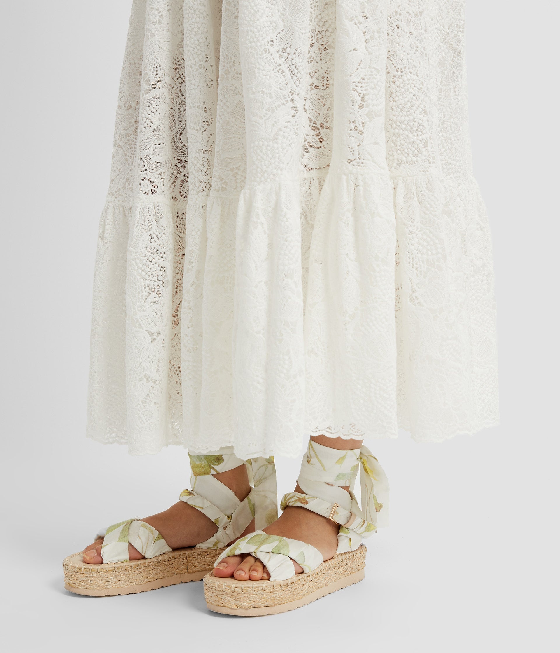 TIERED FULL VOLUME SKIRT - 4