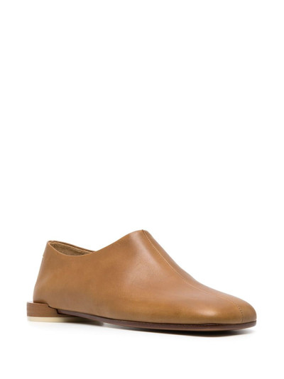 MM6 Maison Margiela leather slip-on loafers outlook