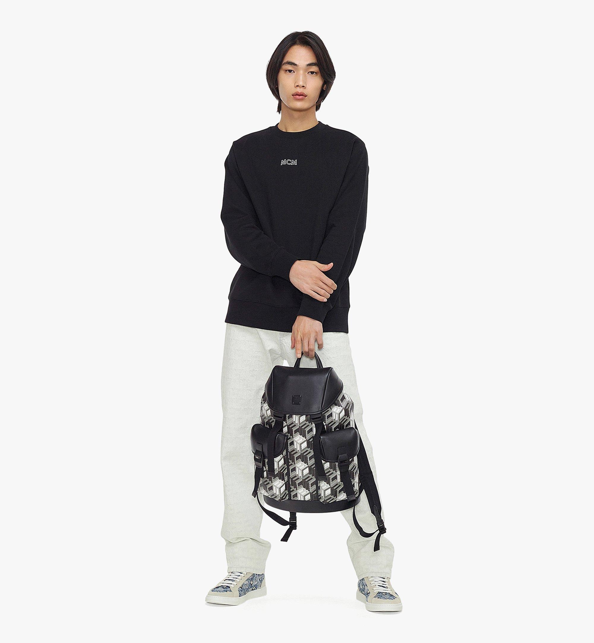 Brandenburg Backpack in Cubic Monogram Canvas - 2