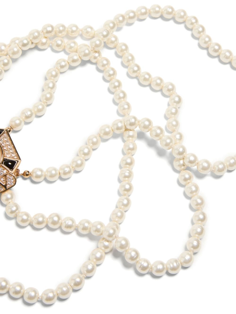 pearl-embellished necklace - 3