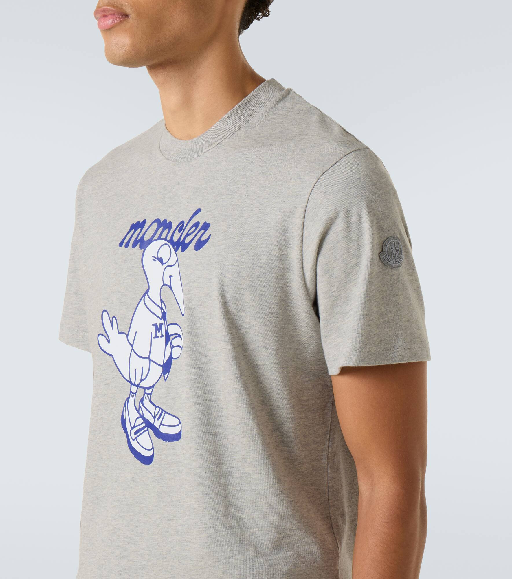 Logo cotton jersey T-shirt - 5